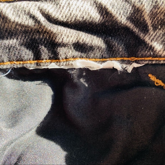 ZARA High-Rise Straight Jeans Black Sz 2 - Picture 10 of 10